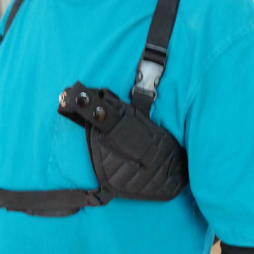 Black Undercarry Holster with Adjustable Straps
